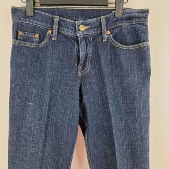 Levi's Premium superlow blue denim jeans size 28 - Picture 3 of 10